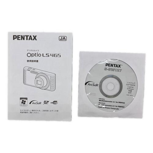 PENTAX (ペンタックス) コンパクトデジタルカメラ LS465 動作確認済み シャッター切れました