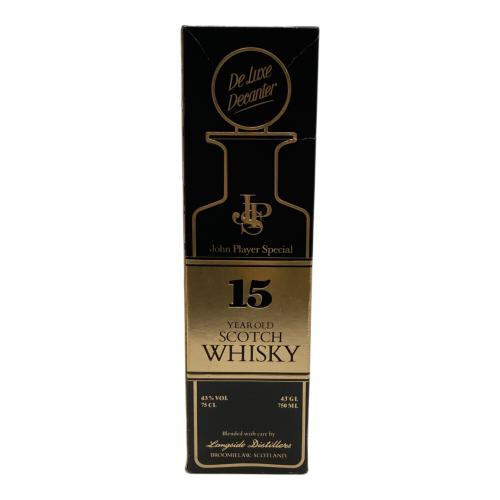 JOHN PLAYER SPECIAL (ジョンプレイヤースペシャル) スコッチウィスキー 15年 750ml