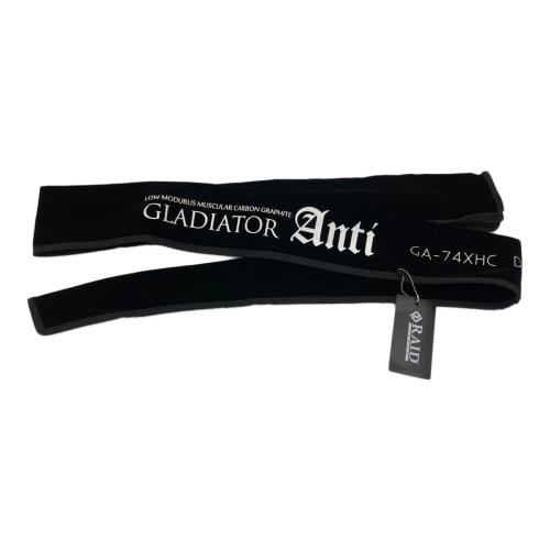 RAID JAPAN（レイドジャパン）GLADIATOR Anti Diffuser（グラディエーター アンチ ディフューザー）ロッド(釣竿) GA-74XHC 袋付
