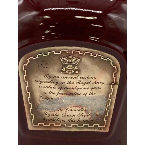 CHIVAS (シーバス) ROYAL SALUTE ウィスキー 容器ヨゴレ有 700ml