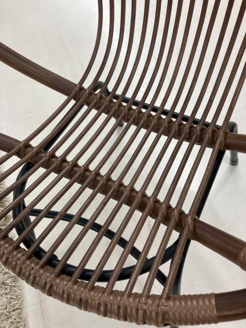 CRASHGATE (クラッシュゲート) ビゼットラウンジチェア ブラウン