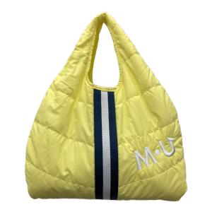 M U SPORTS (エムユースポーツ) ミニボストンバッグ イエロー