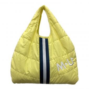 M U SPORTS (エムユースポーツ) ミニボストンバッグ イエロー