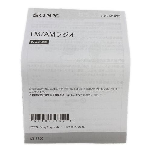 SONY (ソニー) ラジオ ICF-B300