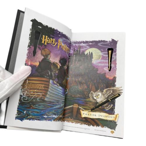 PARKER (パーカー) ドュオフォールド 万年筆付きノート Harry Potter