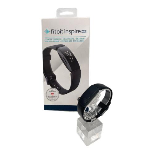 fitbit (フィットビット) Inspire HR スマートウォッチ FB413BKBK-FRCJK