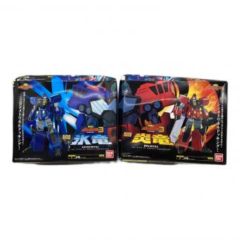 BANDAI (バンダイ) 氷竜・炎竜 プラモデル 勇者王 ガオガイガー3 超竜神