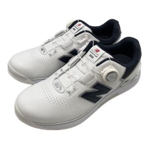 NEW BALANCE (ニューバランス) ゴルフシューズ UGB3000E ハドラス加工 メンズ SIZE 26cm ホワイト