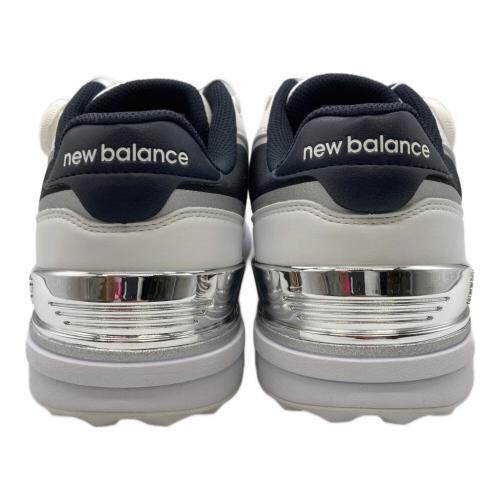 NEW BALANCE (ニューバランス) ゴルフシューズ UGB3000E ハドラス加工 メンズ SIZE 26cm ホワイト