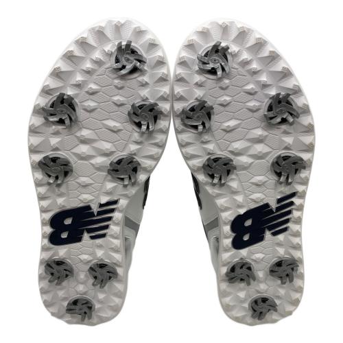 NEW BALANCE (ニューバランス) ゴルフシューズ UGB3000E ハドラス加工 メンズ SIZE 26cm ホワイト