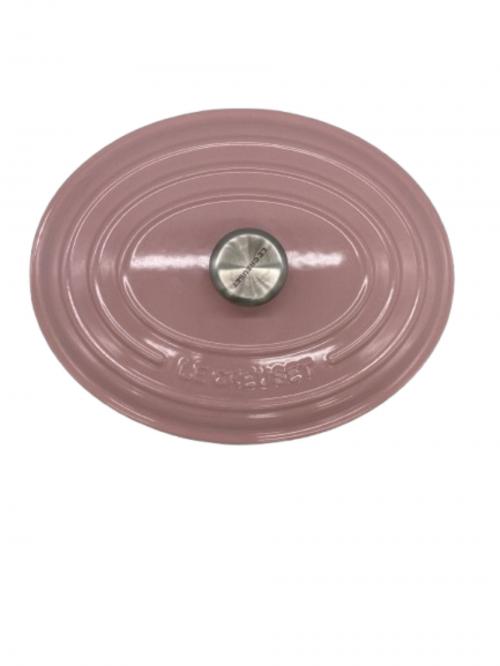 LE CREUSET (ルクルーゼ) 両手鍋 27cm ピンク ココット・オーバル