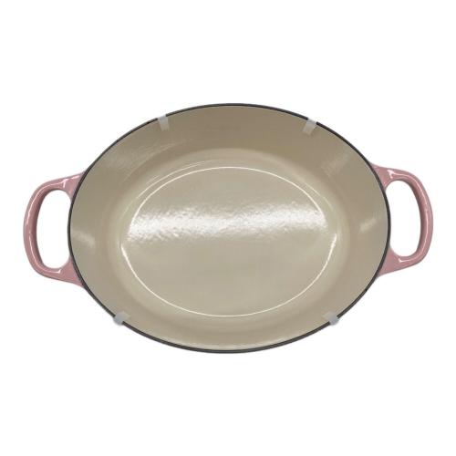 LE CREUSET (ルクルーゼ) 両手鍋 27cm ピンク ココット・オーバル