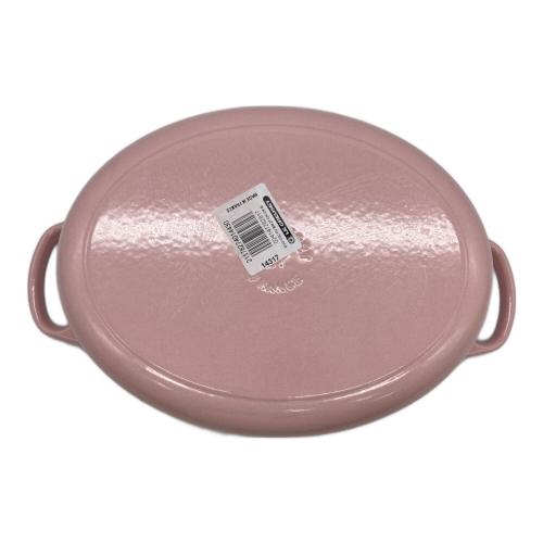 LE CREUSET (ルクルーゼ) 両手鍋 27cm ピンク ココット・オーバル