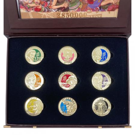 【激レア・非売品】ONE PIECE 麦わらの一味 お宝 9種セット ONE PIECE (ワンピース) 麦わらの一味お宝コイン9種セット｜トレファク