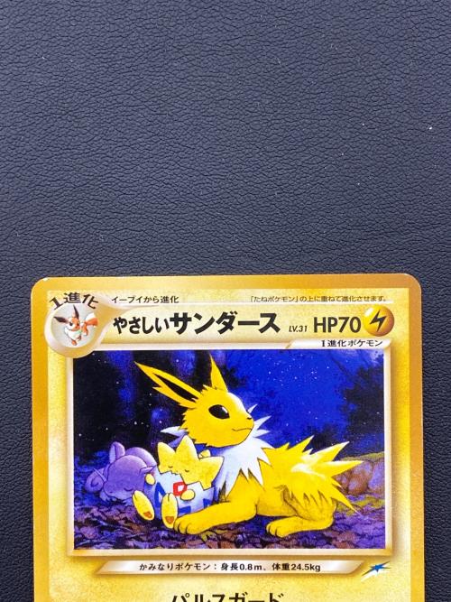 やさしいサンダース LV31 パルスガード ポケモンカード 旧裏面