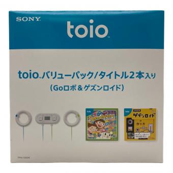 SONY (ソニー) toio バリューパック/タイトル2本入り（Goロボ＆ゲズンロイド） プログラミング