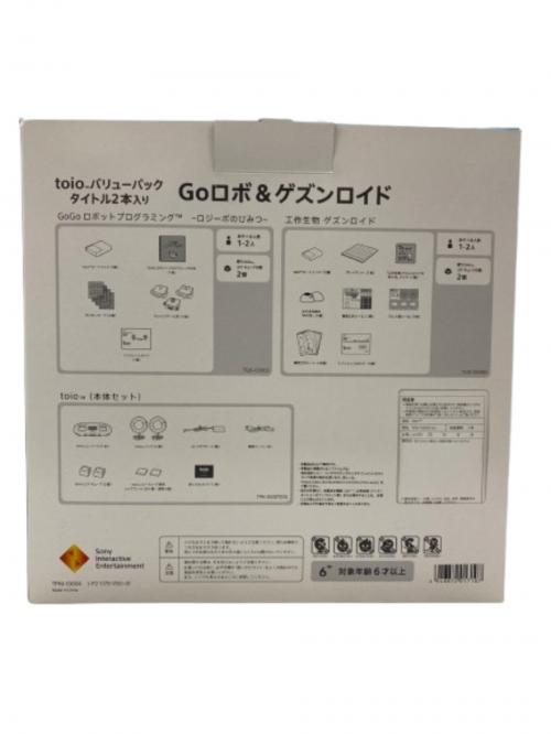 SONY (ソニー) toio バリューパック/タイトル2本入り（Goロボ＆ゲズンロイド） プログラミング