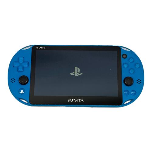 SONY (ソニー) PSVITA PCH-2000[PSVITA] アクアブルー