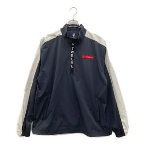 V12 (ヴィトゥエルブ) ゴルフウェア(トップス) V122020-JK02 メンズ SIZE L グレー×ホワイト