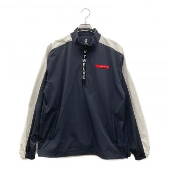 V12 (ヴィトゥエルブ) ゴルフウェア(トップス) V122020-JK02 メンズ SIZE L グレー×ホワイト