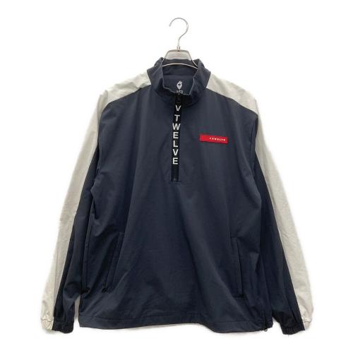 V12 (ヴィトゥエルブ) ゴルフウェア(トップス) V122020-JK02 メンズ SIZE L グレー×ホワイト