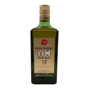 宝酒造 白河 キングウイスキー 12年 720ml