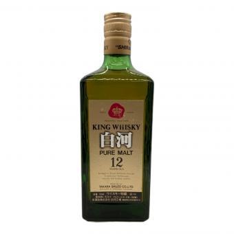宝酒造 白河 キングウイスキー 12年 720ml