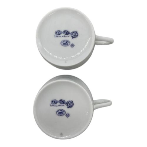 HERMES (エルメス) コーヒーカップ&ソーサー シェーヌダンクル