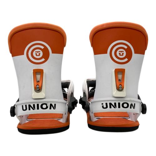 UNION (ユニオン) ビンディング 2015年モデル ホワイト×オレンジ