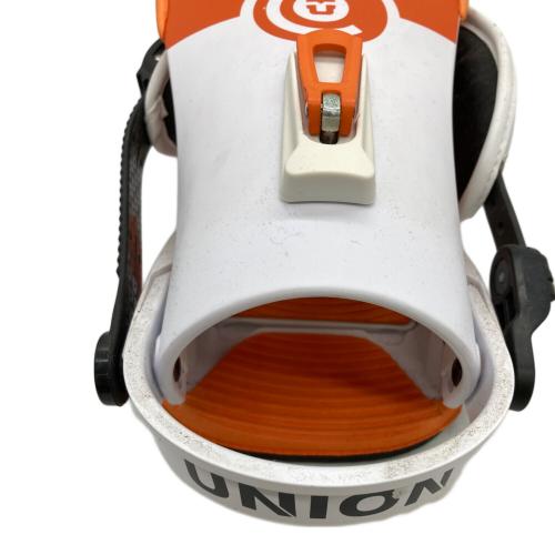 UNION (ユニオン) ビンディング 2015年モデル ホワイト×オレンジ
