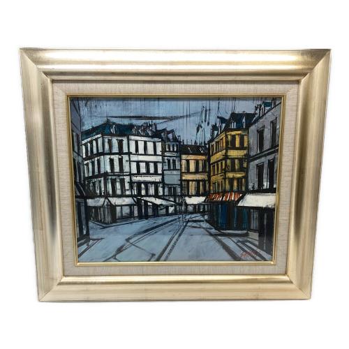 石川信　パリにて　絵画　No.57-0016