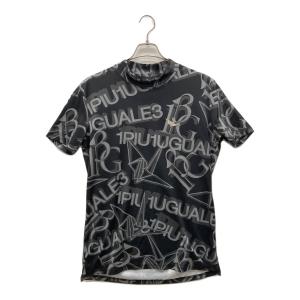 1piu1uguale3 GOLF (ウノ ピゥ ウノ ウグァーレ トレ ゴルフ) モックネック ゴルフウェア(トップス) GRT173 メンズ SIZE M ブラック
