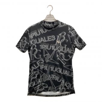 1piu1uguale3 GOLF (ウノ ピゥ ウノ ウグァーレ トレ ゴルフ) モックネック ゴルフウェア(トップス) GRT173 メンズ SIZE M ブラック