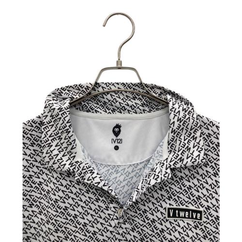 V12 (ヴィトゥエルブ) ポロシャツ ゴルフウェア(トップス) V122310-PL05 メンズ SIZE XL ホワイト
