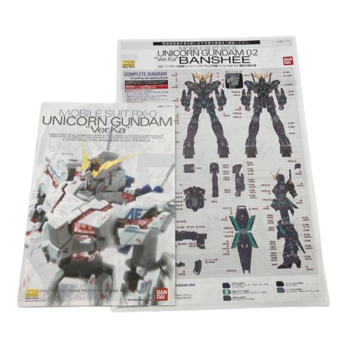 BANDAI (バンダイ) MG 1/100 小説版ユニコーンガンダム2号機 ガンプラ バンシィVer.Ka 最終決戦仕様