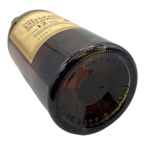 サントリー 山崎 ジャパニーズウイスキー 12年 700ml