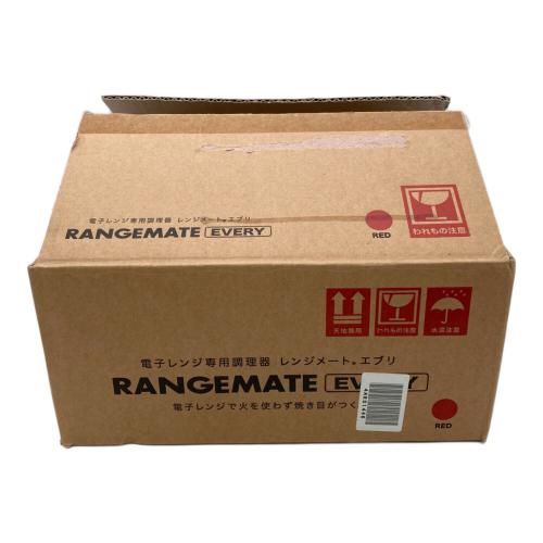 RANGEMATE (レンジメート) 電子レンジ専用調理器 レッド