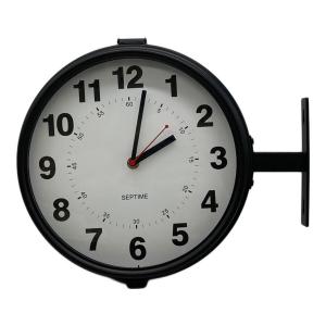 SEPTIME ダブルフェイス掛時計