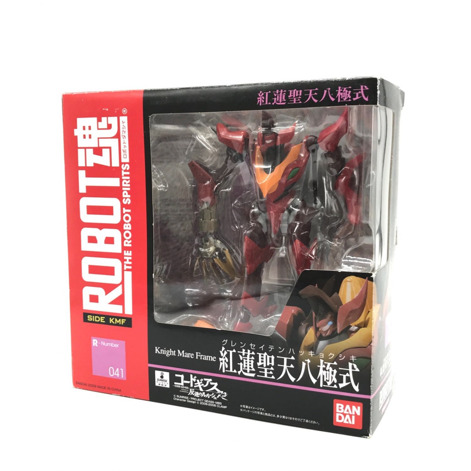 Bandai バンダイ Side Kmf 紅蓮聖天八極式 コードギアス 反逆のルルーシュ Robot魂 041 Knight Mare Frame トレファクonline