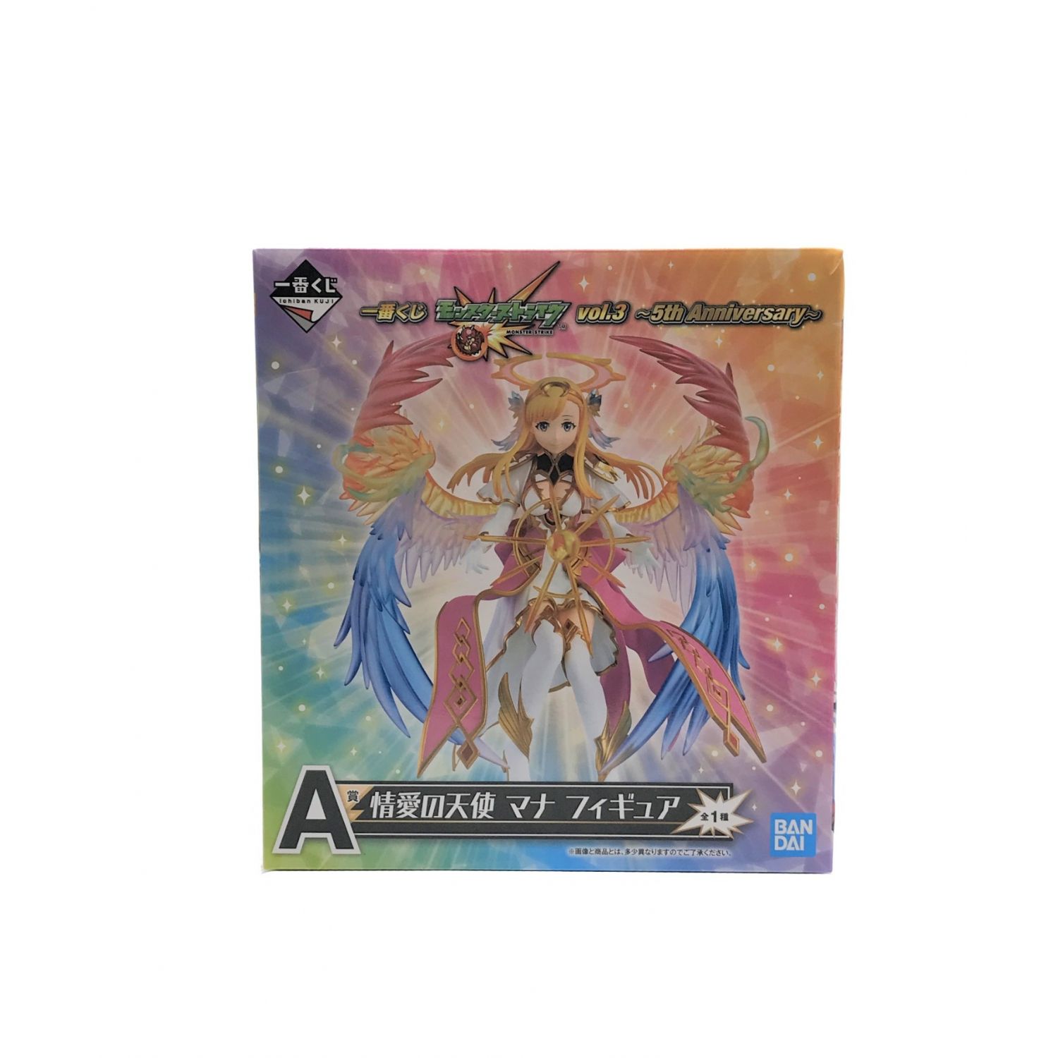モンスターストライク A賞 情愛の天使 マナ フィギュア 未使用品 一番くじ Vol 3 一番くじ Vol 3 5th Anniversary トレファクonline