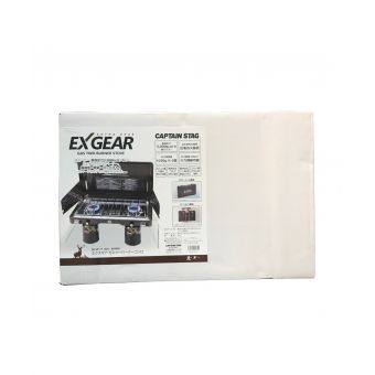 CAPTAIN STAG (キャプテンスタッグ) エクスギア ガスツーバーナーコンロ 未使用品 M-8808 UF-17