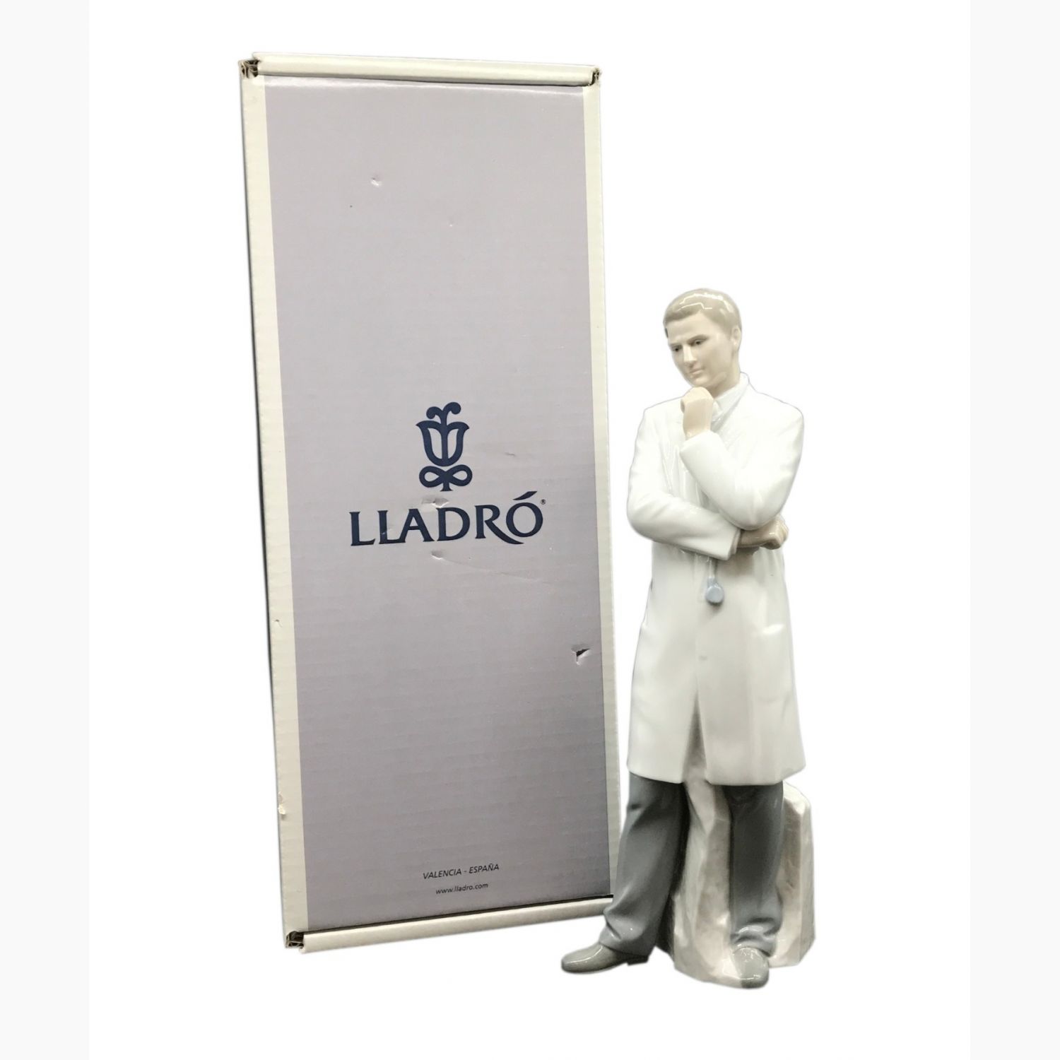 LLADRO (リヤドロ) 優秀なドクター 記念品 置物 オブジェ 人形