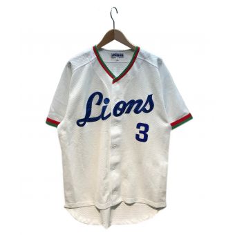 MIZUNO (ミズノ) レプリカユニホーム メンズ SIZE Free ホワイト 西部ライオンズ 背番号3 清原