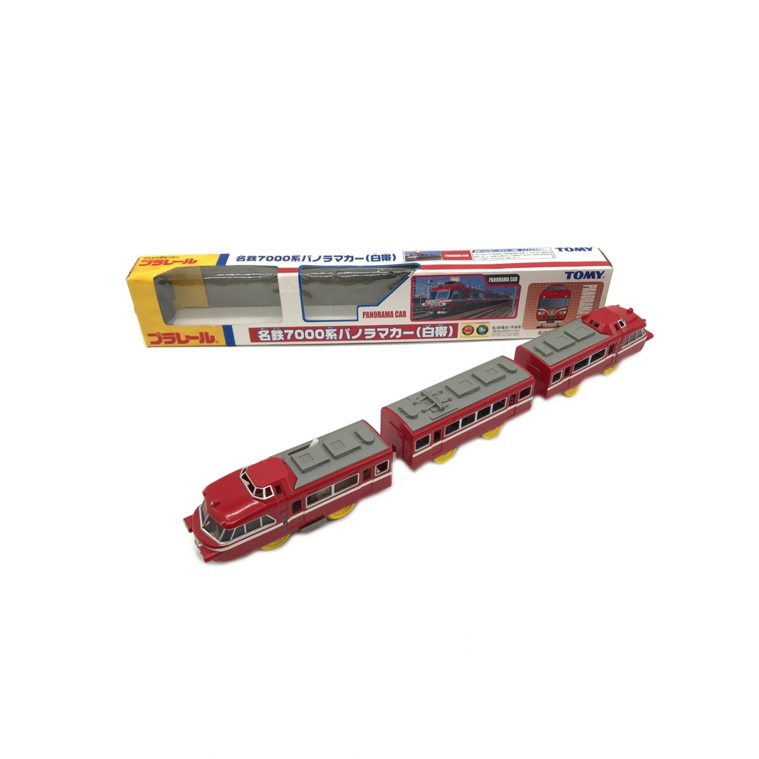 TOMY (トミー) プラレール 車両セット 名鉄7000系パノラマカー（白帯 