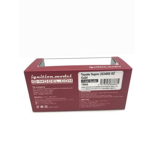 TK.company(ティーケーカンパニー）Toyota Supra(JZA80)RZ Gold ignition model IG-MODEL.COM 1/64