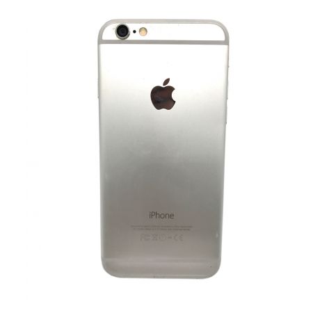 Apple (アップル) iPhone6 64GB MG4H2J/A シルバー iOS サインアウト済 バッテリーAランク