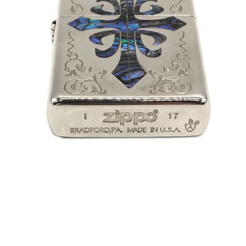 ZIPPO (ジッポ)  ARMOR CASE クロス アラベスクシェル
