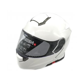 LEAD (リード) バイク用ヘルメット SIZE L REIZEN 2020年9月製造 ホワイト