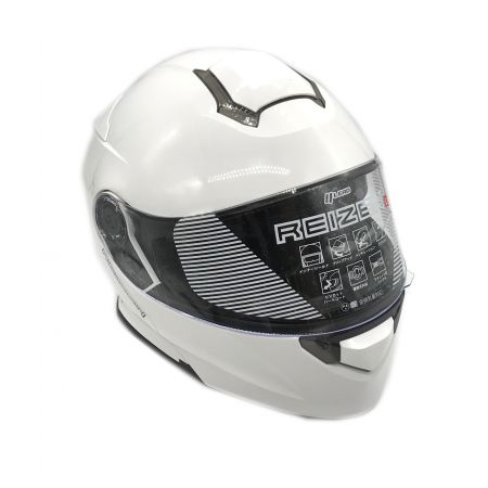 LEAD (リード) バイク用ヘルメット SIZE L REIZEN 2020年9月製造 ホワイト