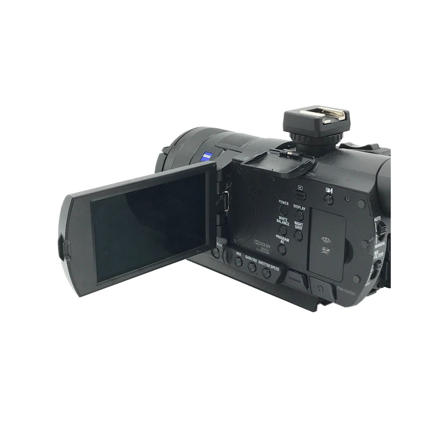 SONY (ソニー) 4K対応デジタルビデオカメラ FDR-AX100 LEDビデオライト 